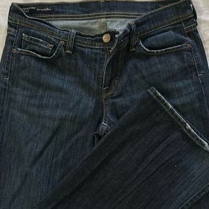 Womens Citizen of Humanity jeans sz 28 low rise boot cut